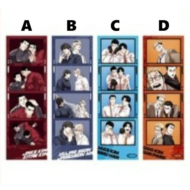 LOOKISM ARCADE POP-UP - Four-cut Photo Bookmark