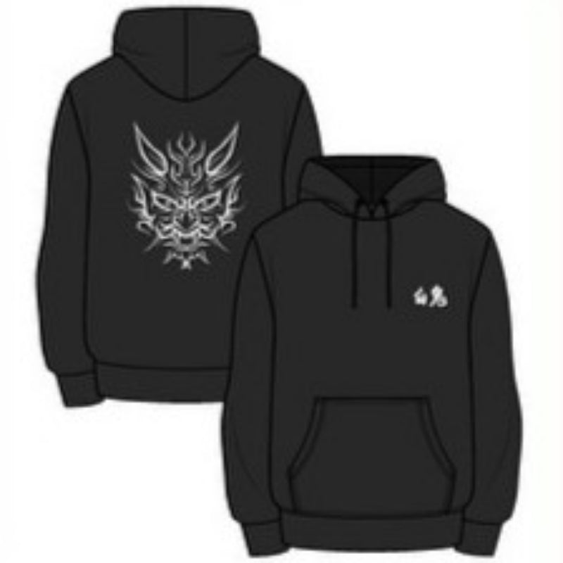 LOOKISM ARCADE POP-UP - Shiro Oni Printing Hoodie