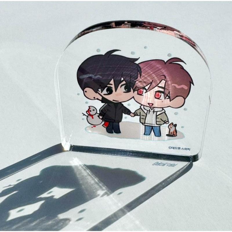 Dead Man's Switch - Freestanding Acrylic Stand