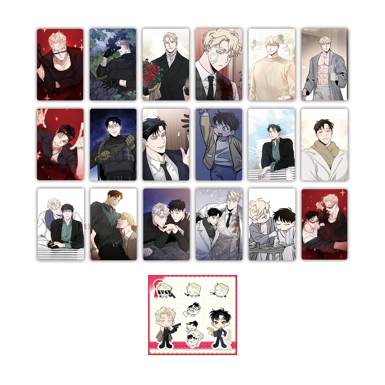 Roses and Champagne - Photocard
