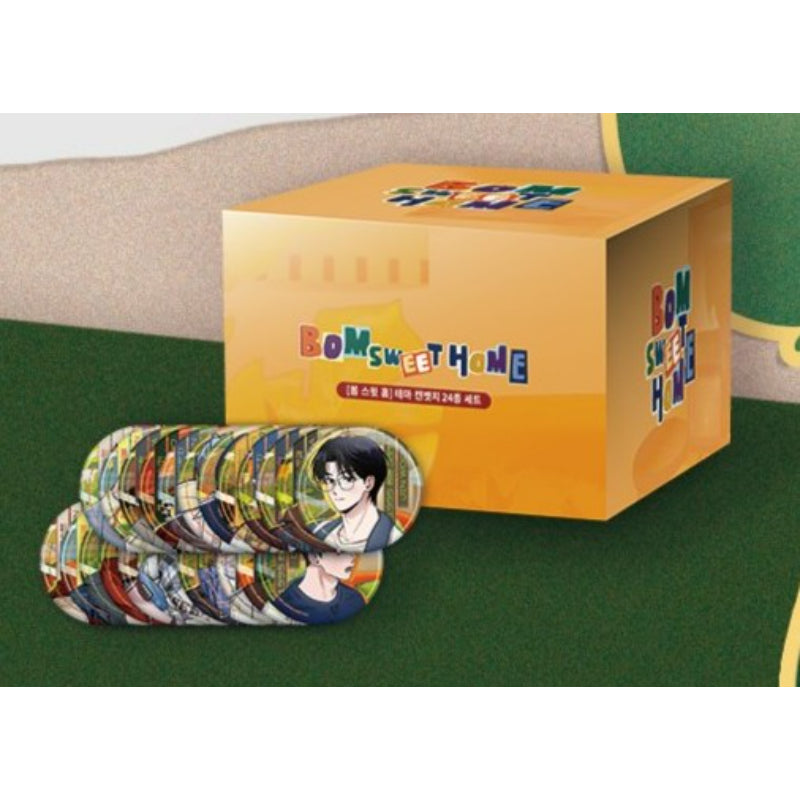 BOM SWEET HOME - 10th Anniversary Theme Can Badge Full Set