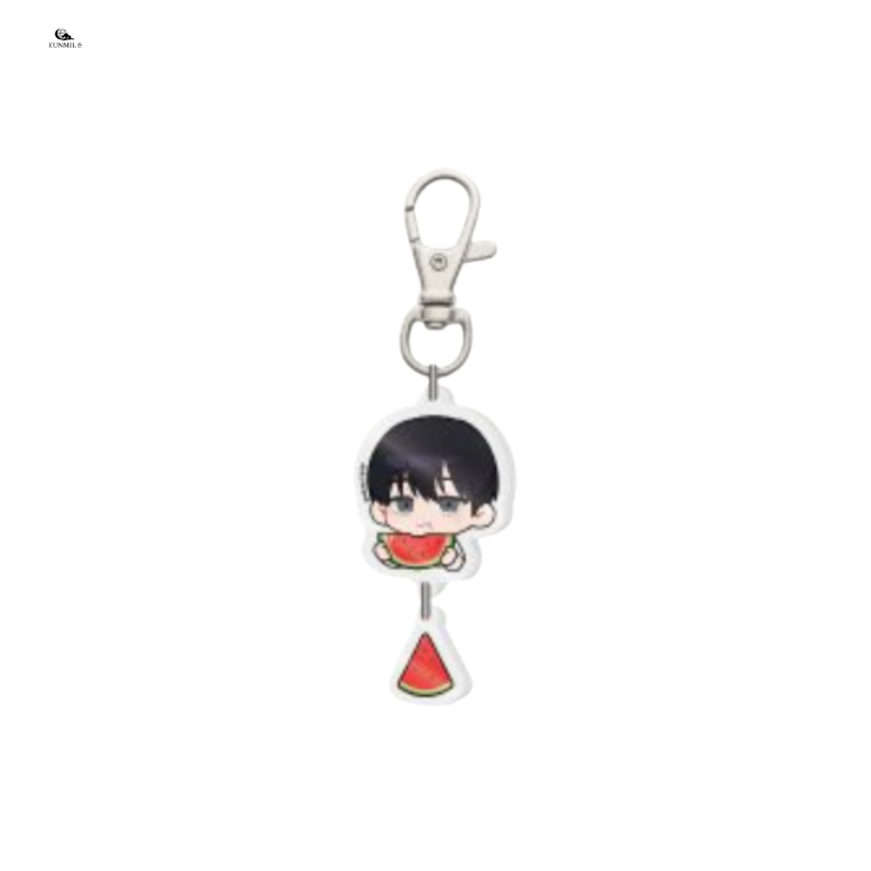 The Summer Hikaru Died - SD Watermelon Keyring