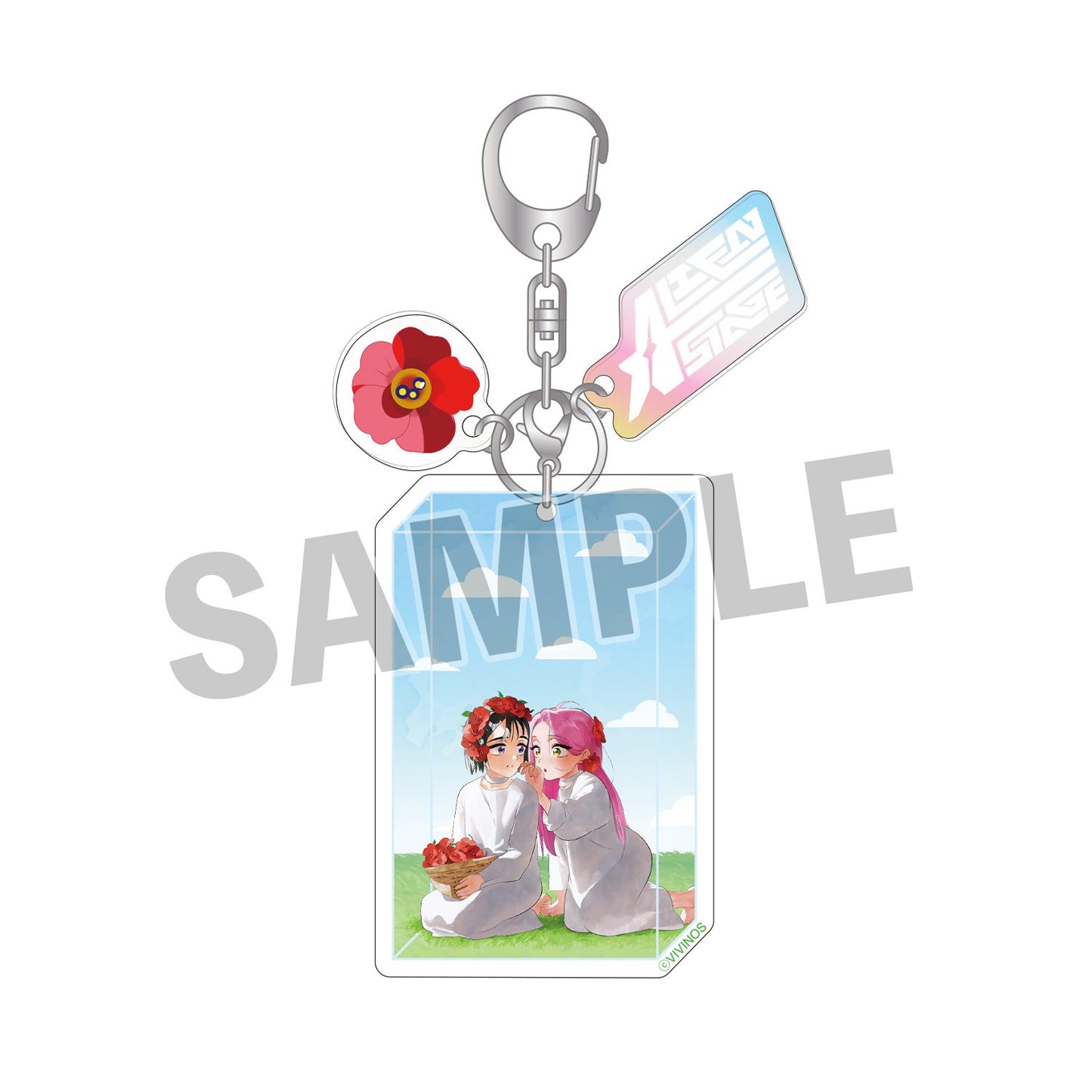 Alien Stage x Super Groupies - Acrylic Charm Keyring