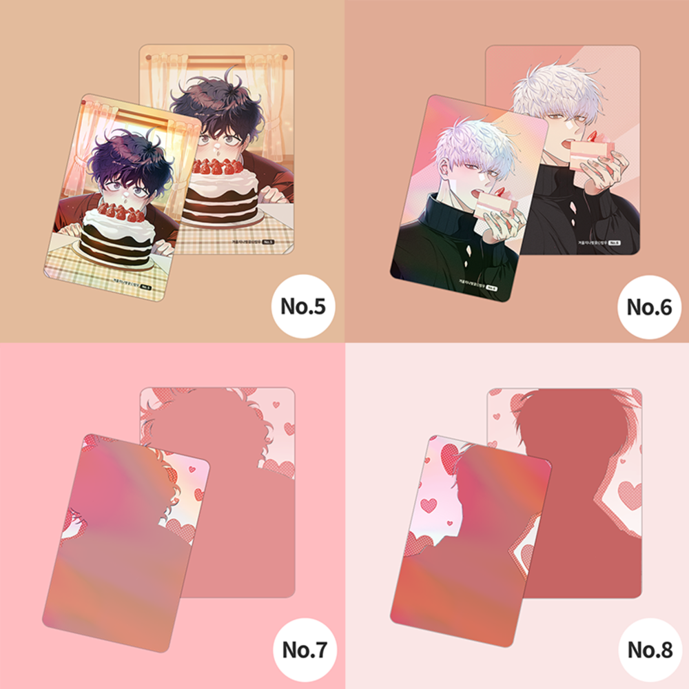 Cherry Blossoms After Winter - Webtoon Photocard Collection
