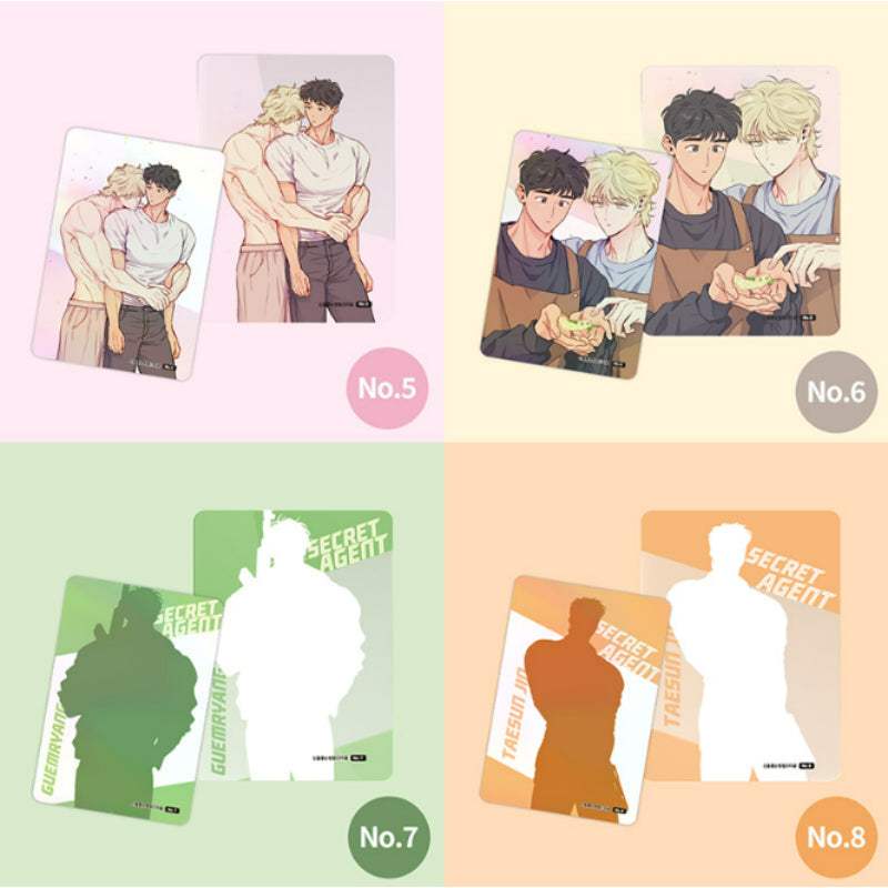 The Sacred Serpent's Seduction - Webtoon Photocard Collection