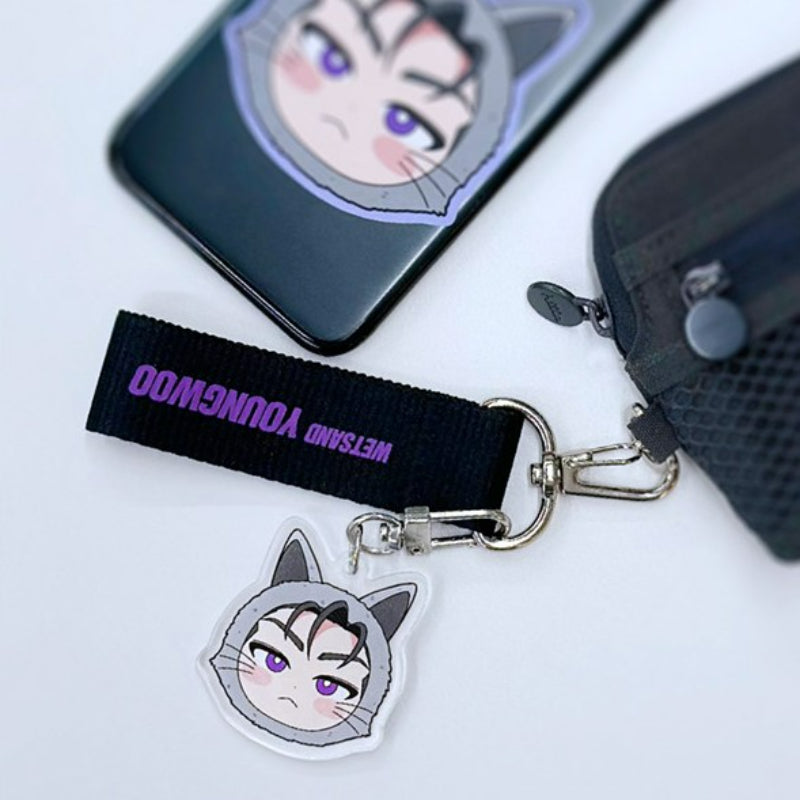 Wet Sand - SD Keyring
