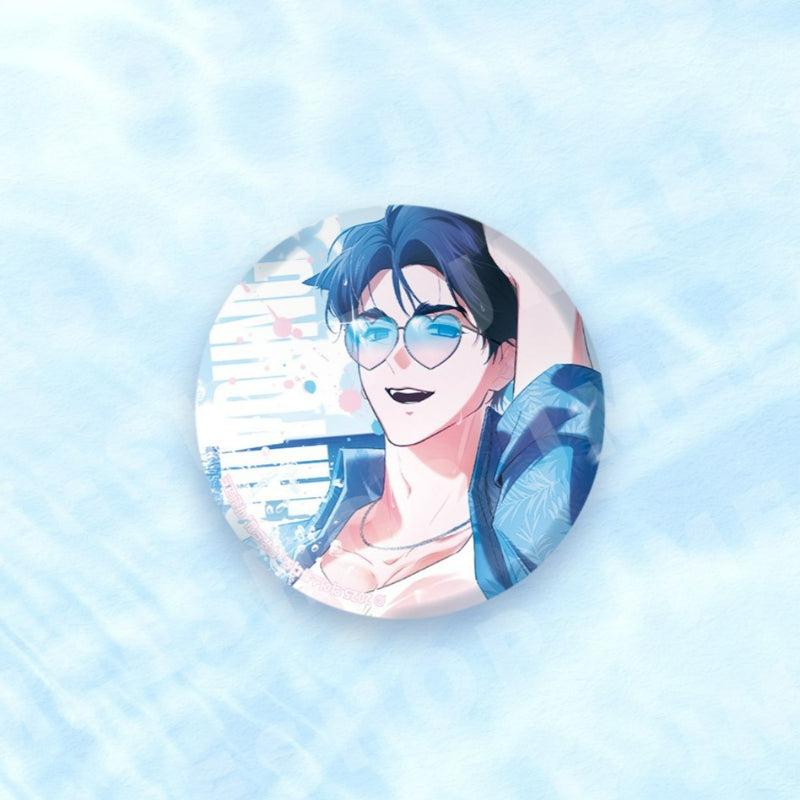 Paws & Claws - Can Badge SUMMER ver.
