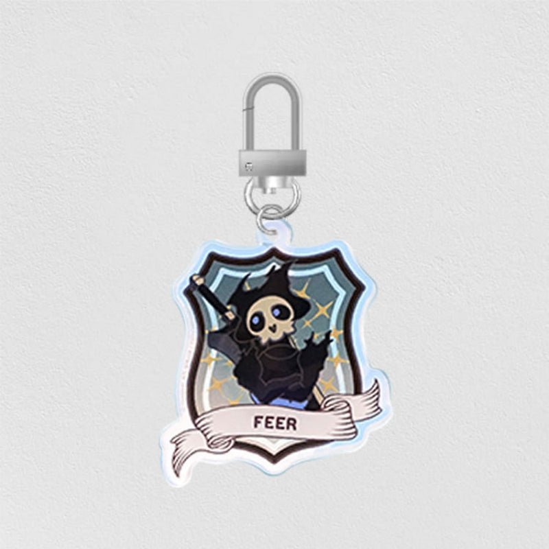 Summoning Genius of the Necromancer School - Acrylic Keyring