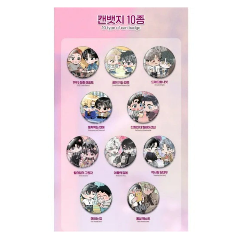Open Company Day - Can Badge BOMTOON ver.