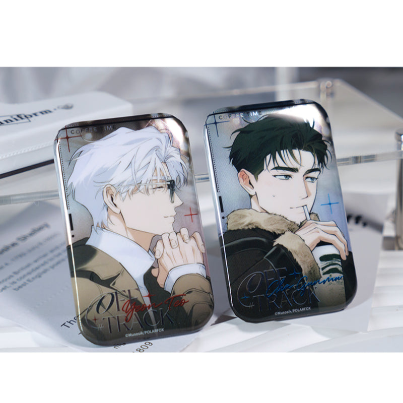 Off Track - Daily Ver. Square Can Badge Set