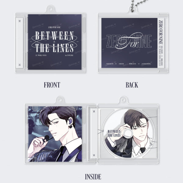 Between The Lines - Zero For Nine Mini CD Keyring