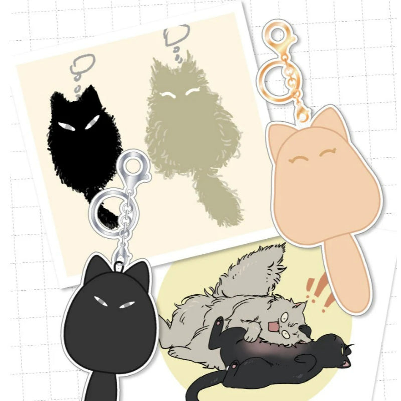 Low Tide in Twilight - Kitty Keyring Set