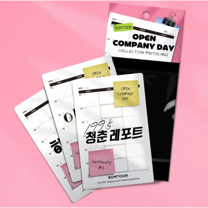 Open Company Day - BOMTOON B Collection Photocards
