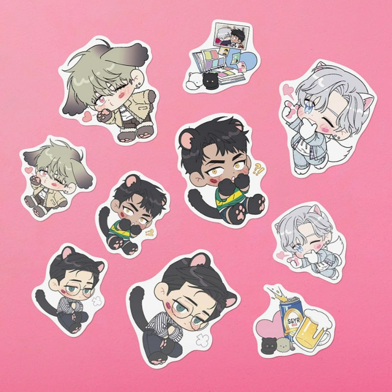 Stranger Than Friends - Removable Stickers