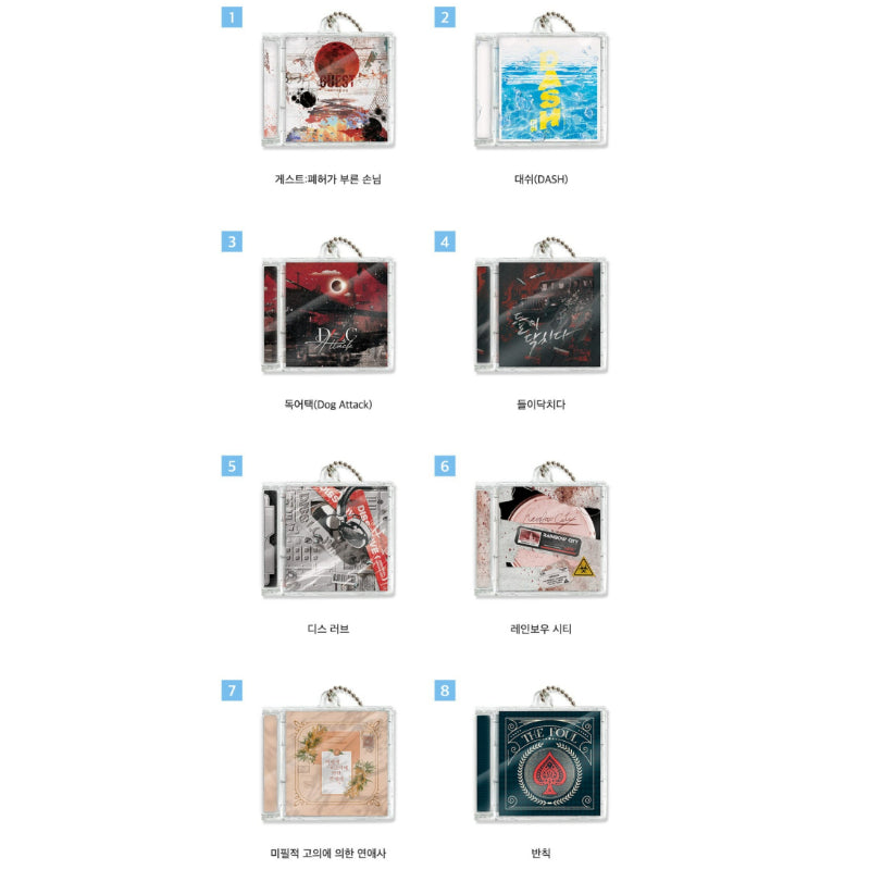 Audio Comics - 20th Anniversary Mini CD Keyring