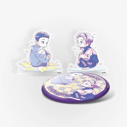 7 Days For You - Acrylic Block, Can Badge
