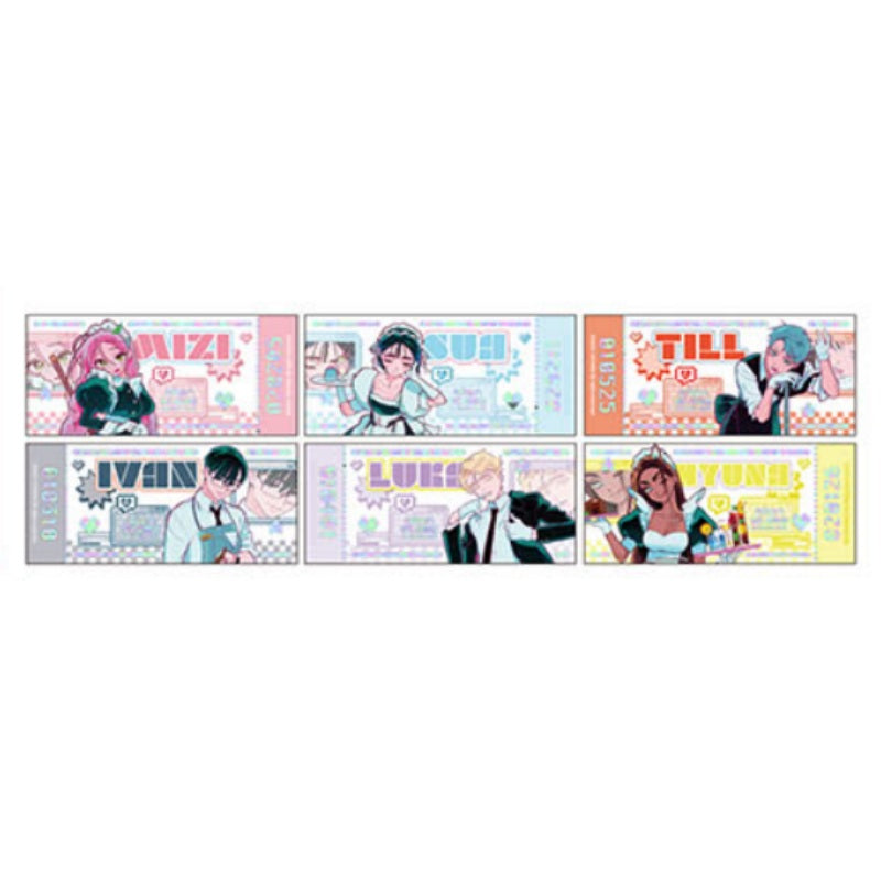 Alien Stage x Animate Cafe - Foil Stamped Ticket Card (Random)