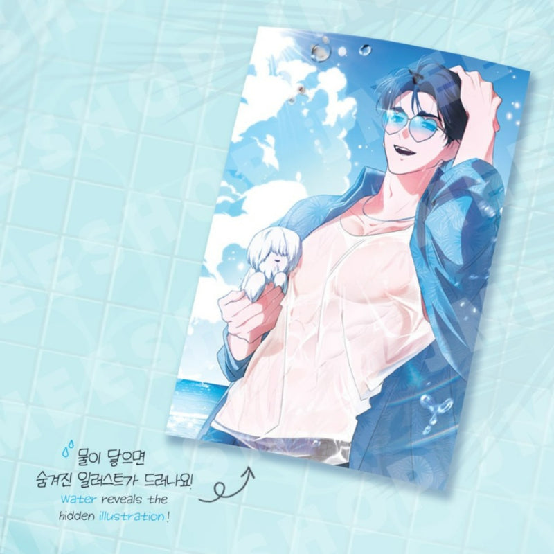 Paws & Claws - Water Sensitive Paper Set SUMMER ver.