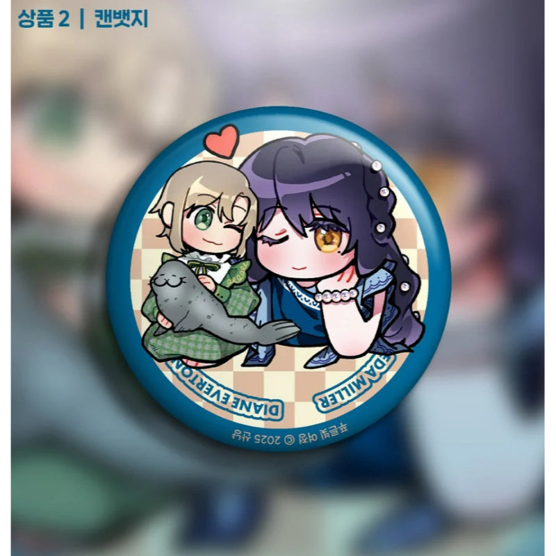 Toward the Blue - Acrylic Block, Can Badge