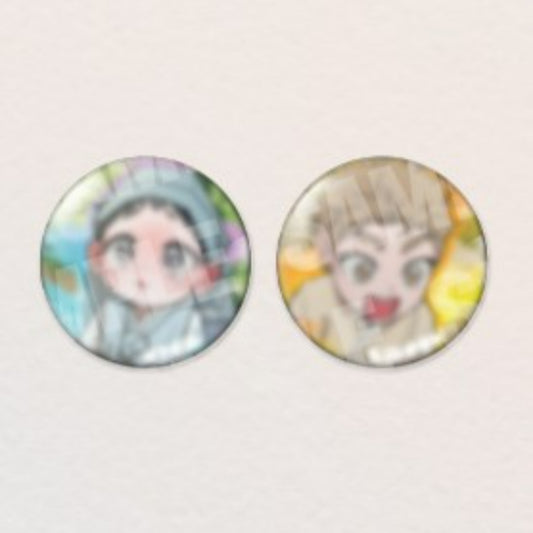 Red Thread Quest x LEBOM - Past Life Can Badge Set
