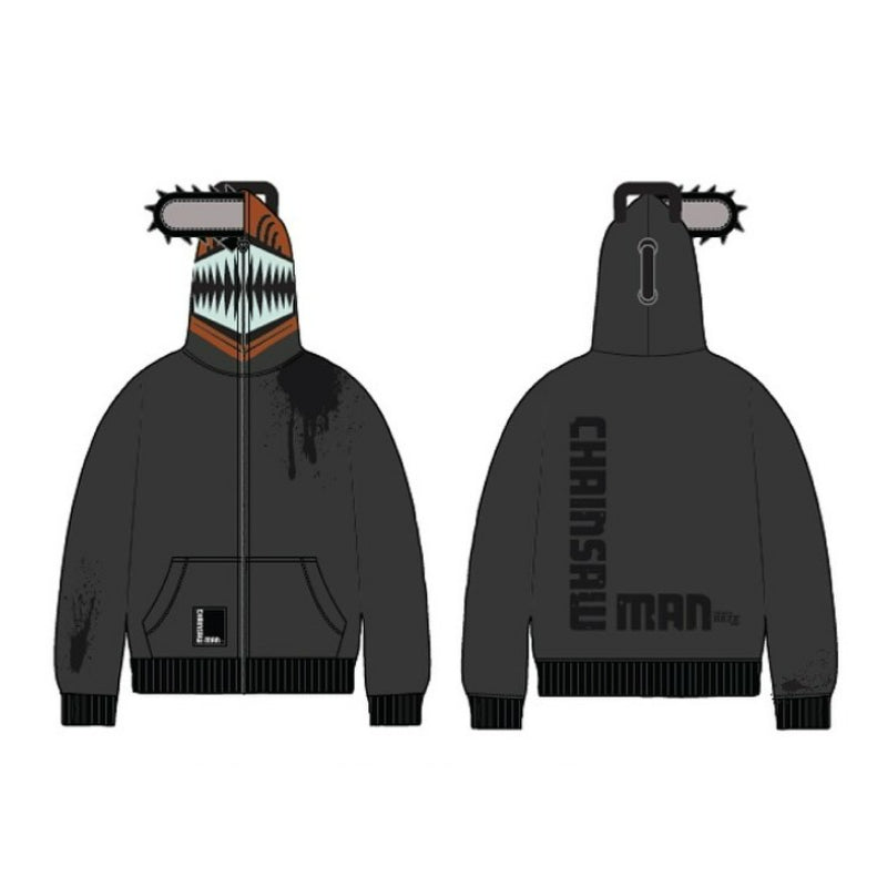 Chainsaw Man Pop-Up Store - Chainsaw Man Hooded Zip-Up