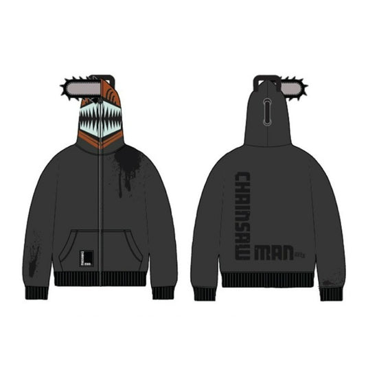 Chainsaw Man Pop-Up Store - Chainsaw Man Hooded Zip-Up