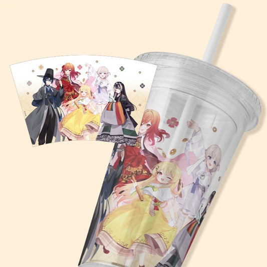 hololive ReGLOSS X ANIPLUS - Transparent Tumbler