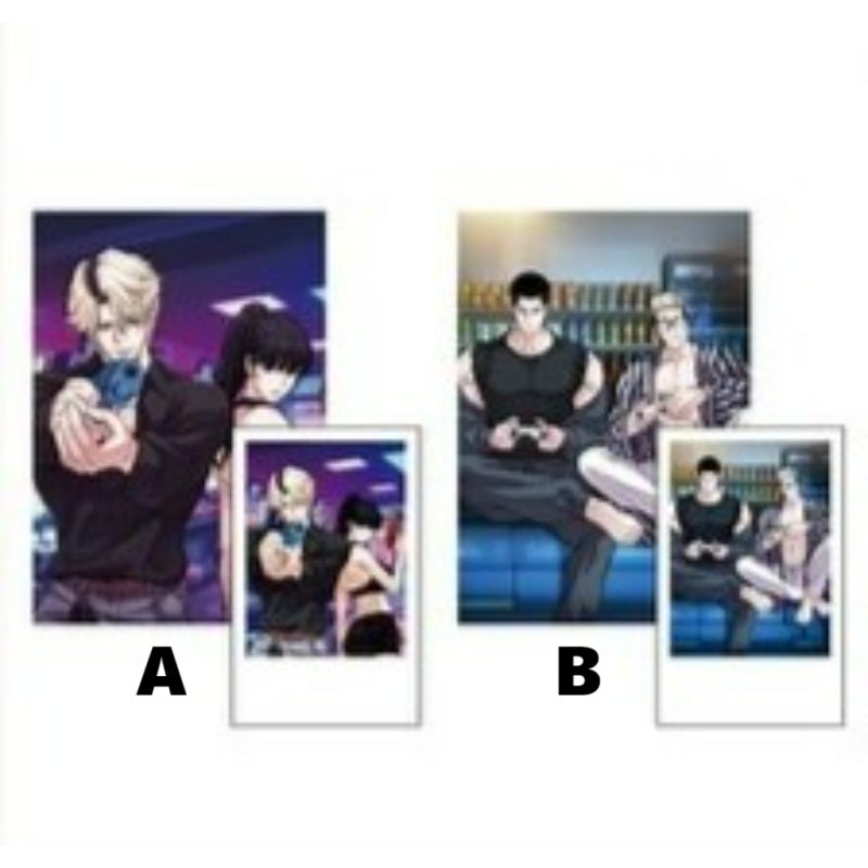 LOOKISM ARCADE POP-UP - Polaroid Poster Set