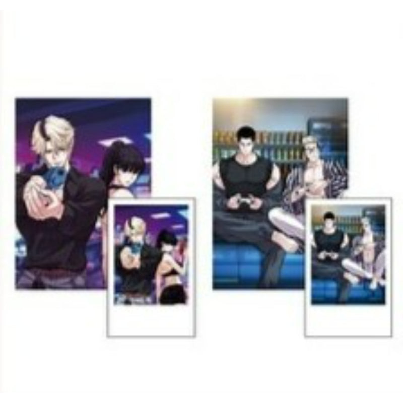 LOOKISM ARCADE POP-UP - Polaroid Poster Set