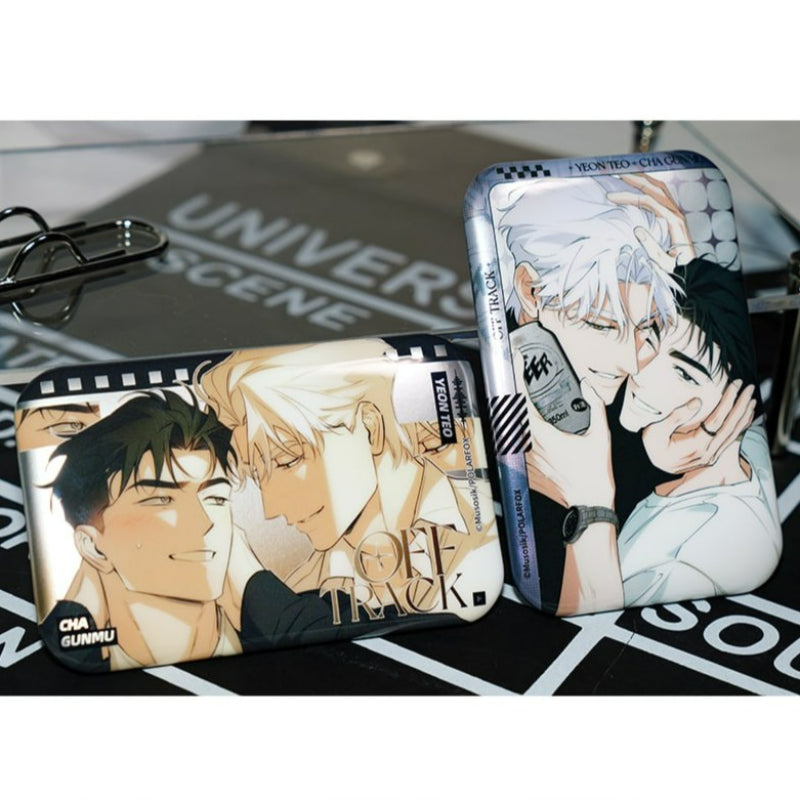 Off Track - Square Can Badge A/B Ver