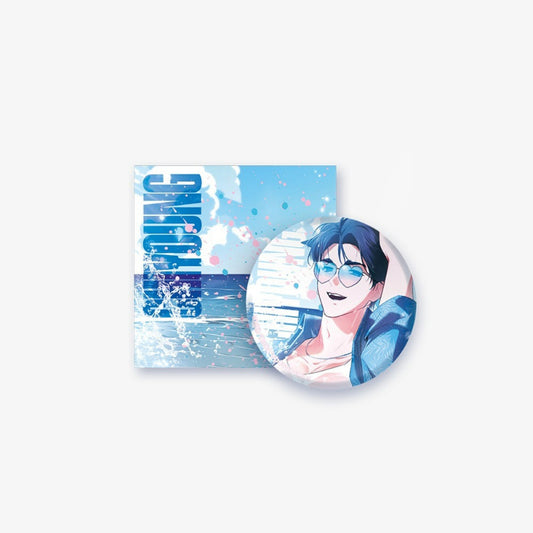 Paws & Claws - Can Badge SUMMER ver.
