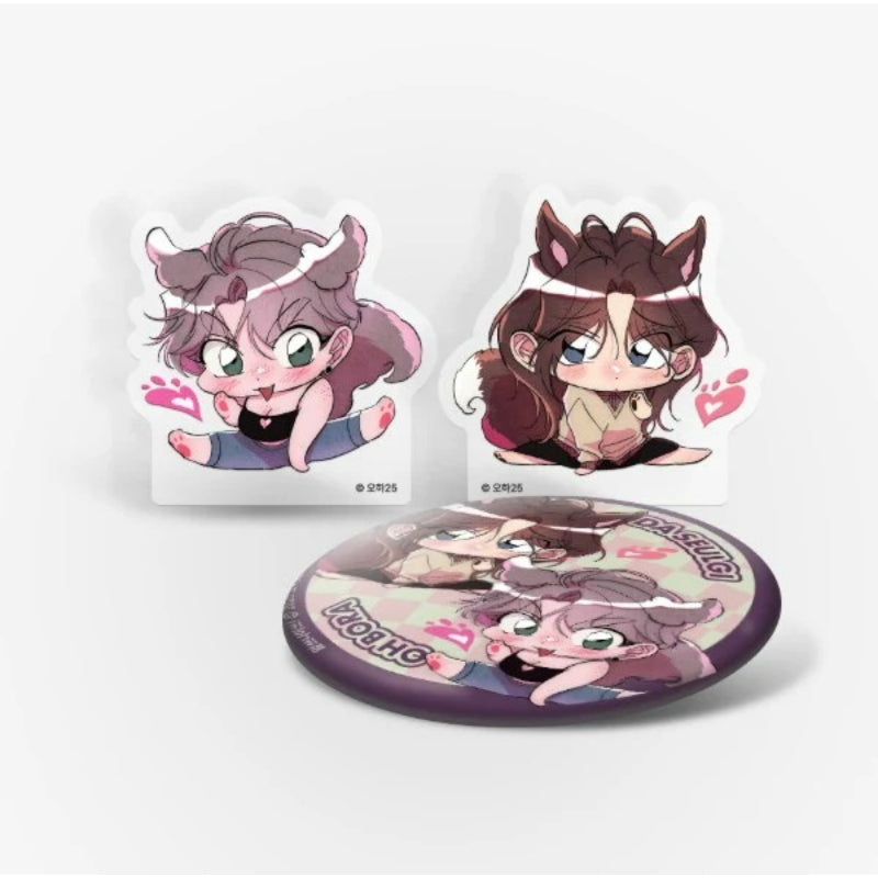 Lightweight Drinker Nicer - Acrylic Block, Can Badge
