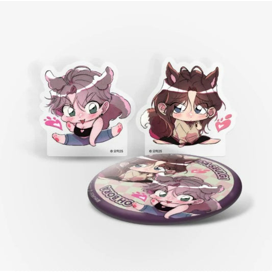 Lightweight Drinker Nicer - Acrylic Block, Can Badge