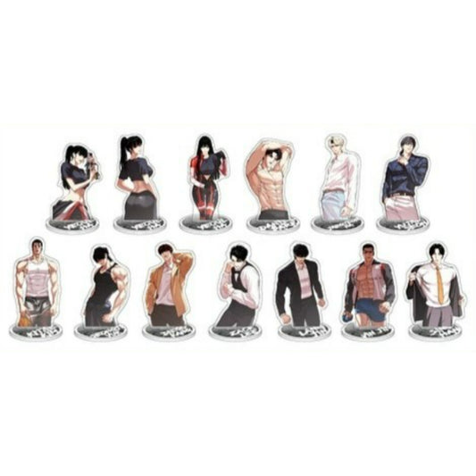 LOOKISM ARCADE POP-UP - Upper Body Acrylic Stand