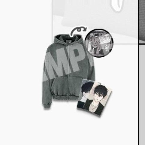 Low Tide in Twilight POP-UP STORE - Euihyun Hooded Zip-Up