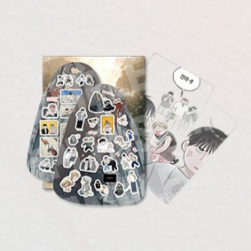 Red Thread Quest x LEBOM - Hongsil Rock Sticker Set