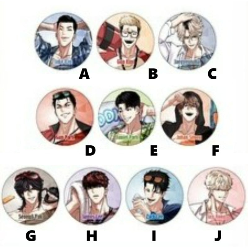 LOOKISM ARCADE POP-UP - Character Hand Mirror