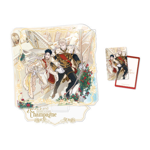 Roses and Champagne - Acrylic Stand