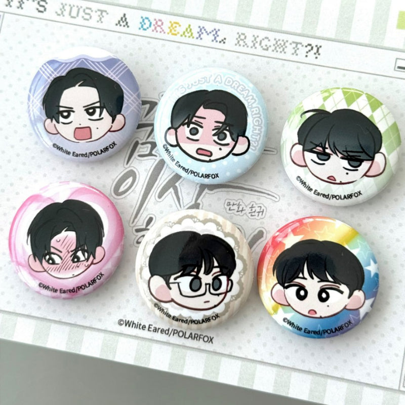 It's Just a Dream… Right? - LD, SD Can Badge