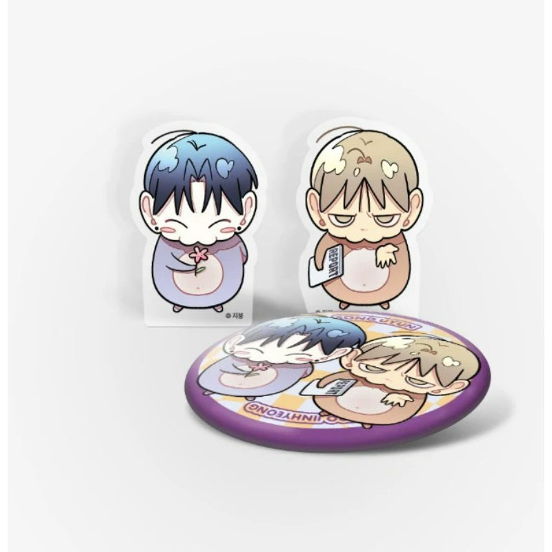 One-Room TA - Acrylic Block, Can Badge