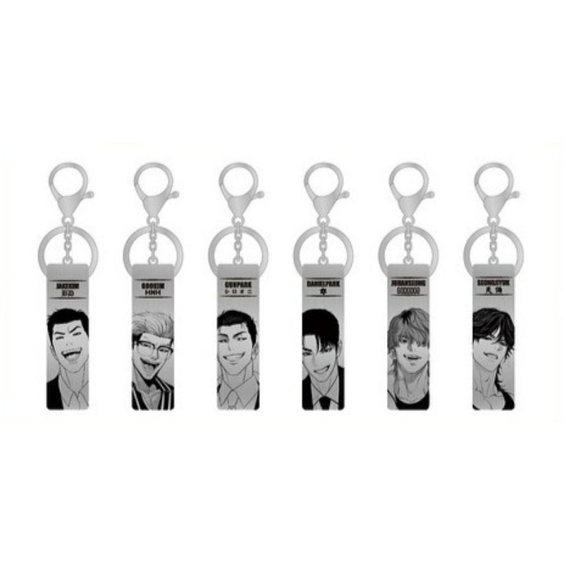 LOOKISM ARCADE POP-UP - Sketch Metal Keyring