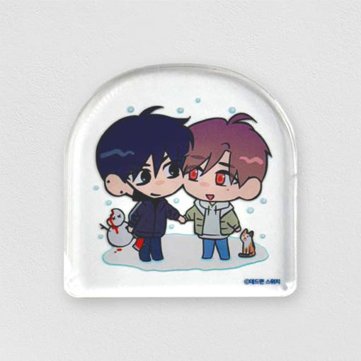 Dead Man's Switch - Freestanding Acrylic Stand