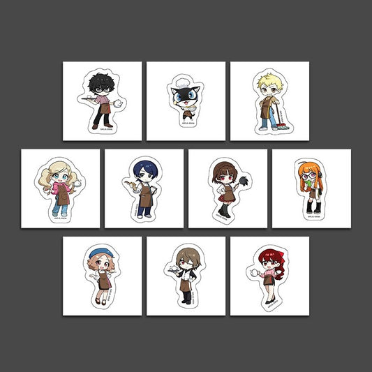 Persona 5 The Royal X ANIPLUS - SD Square Sticker Set