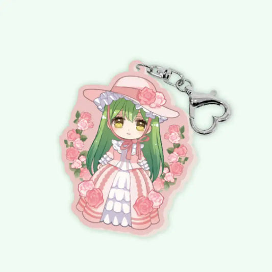 Please Throw Me Away - Hologram Acrylic Keyring