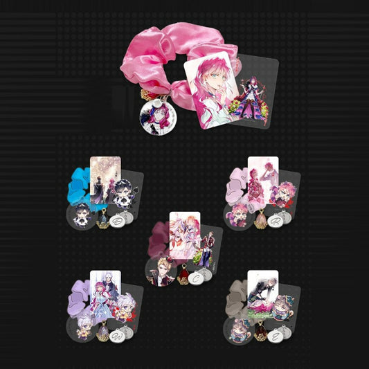 Villains Are Destined to Die x FANTAZIT - Hair Scrunchie Photocard Set