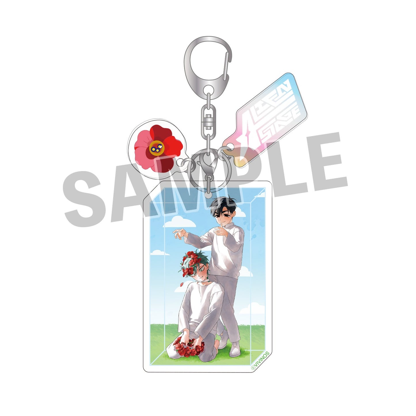 Alien Stage x Super Groupies - Acrylic Charm Keyring