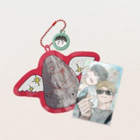 Red Thread Quest x LEBOM - Hongsil Rock Cushion Keyring
