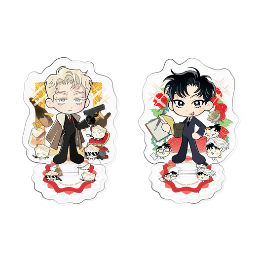Roses and Champagne - SD Acrylic Stand Set