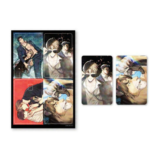 Pian Pian/Triad and Tribulations x BeOn Annex - Credit Card Sticker Set