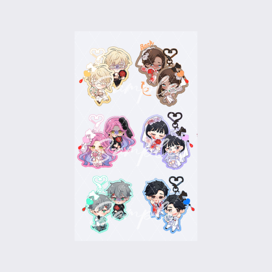Alien Stage AlzuraKyler - Red Wedding Acrylic Charm